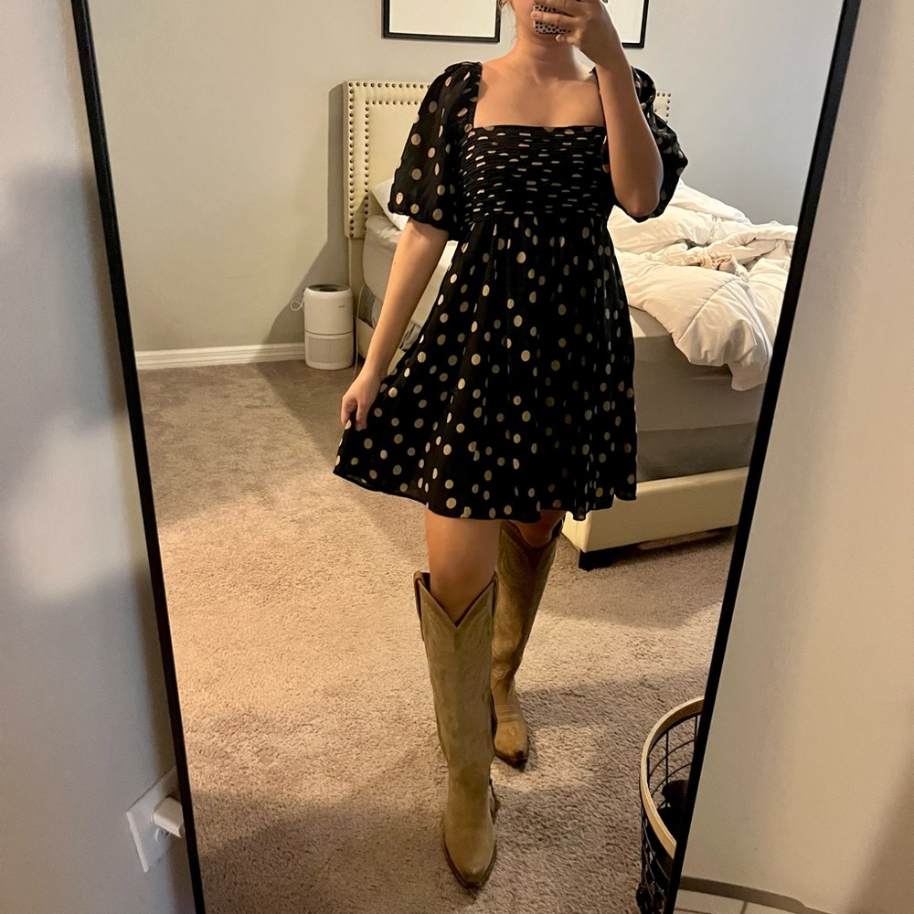Abercrombie Emerson black dress